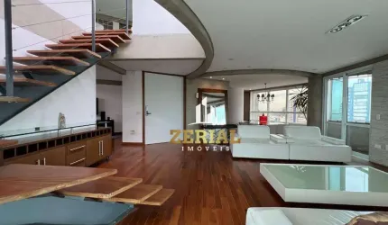 Cobertura com 5 dormitórios, 414 m² - venda por R$ 3.500.000,00 ou aluguel por R$ 17.716,00/mês - Jardim - Santo André/SP