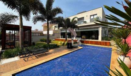 Casa com 4 dormitórios à venda, 429 m² por R$ 3.890.000,00 - Condomínio Shambala II - Atibaia/SP