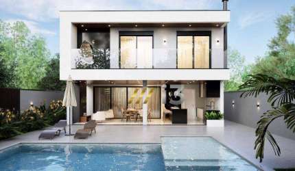 Casa com 3 dormitórios à venda, 250 m² por R$ 2.490.000,00 - Condomínio Ecoville Residence Atibaia - Atibaia/SP