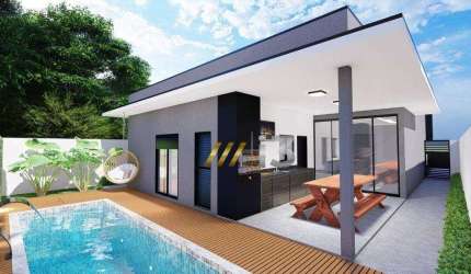 Casa com 3 dormitórios à venda, 183 m² por R$ 1.450.000,00 - Condomínio Terras de Atibaia I - Atibaia/SP
