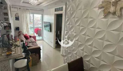 Apartamento com 1 dormitório à venda, 51 m² por R$ 370.000 - Vila Matias - Santos/SP
