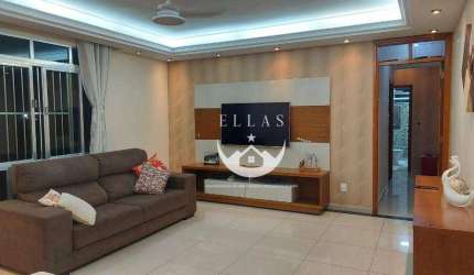 Apartamento com 3 dormitórios à venda, 95 m²- Embaré - Santos/SP