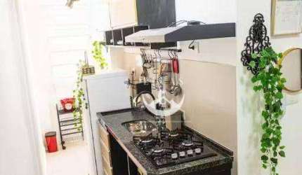 Apartamento à venda e locação – 42m² – Centro de São Vicente