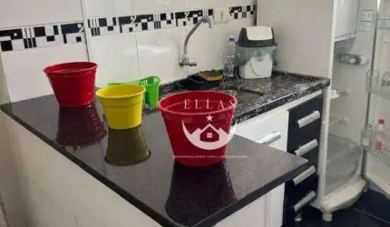 Apartamento mobiliado 1 dormitório no coração do Gonzaga