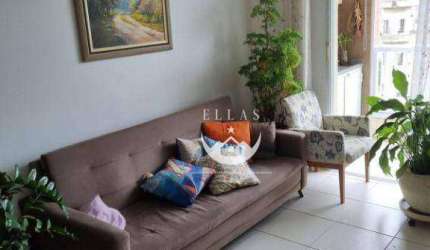 Apartamento Mobiliado para Locação - 2 Dormitórios - Encruzilhada / Santos