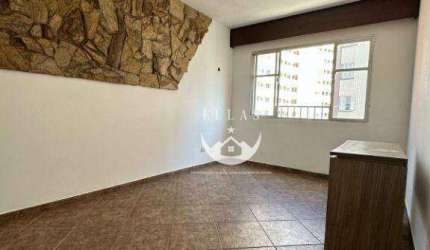 Apartamento à Venda – 1 Dormitório – Vista Mar – José Menino, Santos/SP
