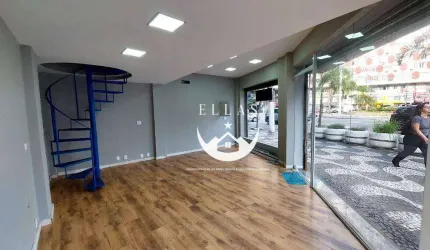 Excelente Loja Comercial para Locação – Praça da Independência, Gonzaga – Santos/SP