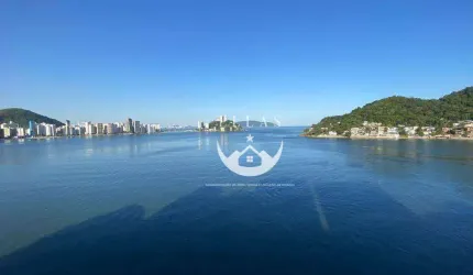 VISTA FRENTE MAR - Apartamento totalmente reformado e modernizado na região de São Vicente  - Morro dos Barbosas - São Vicente/SP