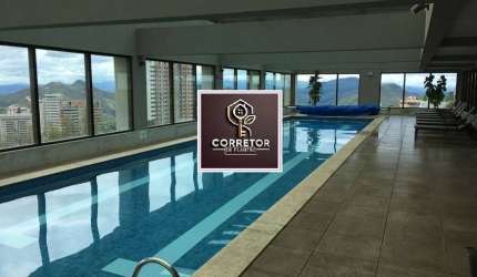 Apartamento de luxo 01 suíte a venda, 52 m2, DCE, lazer tipo resort, unidade alta com vista para Nova Lima.