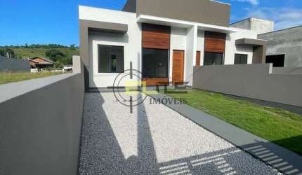 Casa geminada à venda, com 2 quartos, sendo 1 suíte em Forquilhas, em São José/SC