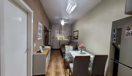 Casa à venda, de 2 dormitórios, área com churrasqueira e pia no Bela Vista, em Palhoça/SC
