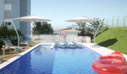 Apartamento no Residencial Vista Bella Cajamar - 49 m2 área útil com 2 dormitórios - excelente localização - Jordanésia COD. 24904