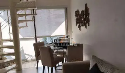 Apto Duplex, 1 Suite, 1 Vaga, Mobiliado na Aclimação
