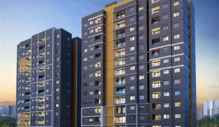 Apartamento Lançamento com 2 quartos, sendo 1 suíte à venda, 65 m² por R$ 630.000 - Horizonte Divino - Vila Espirito Santo, Sorocaba/SP