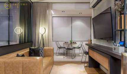 Apartamento com 1 quarto à venda, 44,72 m² por R$ 498.000 - Condomínio Residencial Biarritz - Parque Campolim, Sorocaba/SP