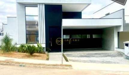 Casa Nova de Condomínio com 3 suítes, sendo 1 máster  à venda, 234 m² por R$ 1.590.000 - Condomínio Ibiti Reserva - Sorocaba/SP