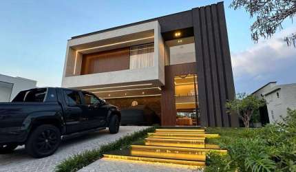 Casa Mobiliada de Condomínio  com 3 suítes à venda, 368 m² por R$ 4.300.000 - Alphaville Nova Esplanada I - Votorantim/SP