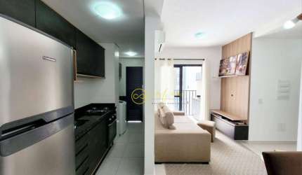 Apartamento Mobiliado com 2 dormitórios, sendo 1 suíte  à venda, 62 m² por R$ 550.000 - Condomnio Fit Campolim - Sorocaba/SP