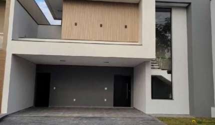Casa Nova de Condomínio com 3 quartos, todos suítes à venda, 218 m² por R$ 1.450.000 - Condomínio Ibiti Reserva - Sorocaba/SP