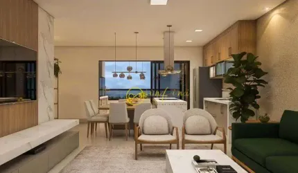 Apartamento Novo com 3 quartos, sendo 1 suíte  à venda, 97 m² por R$ 730.000 - Condomínio Edifício Terraço Boa Vista - Sorocaba/SP