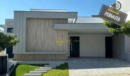 Casa de Condomínio com 3 quartos, todos suítes à venda, 186 m² por R$ 1.890.000 - Condomínio Chácara Ondina - Sorocaba/SP