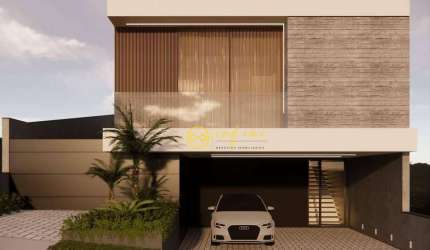 Casa Nova de Condomínio com 4 Quartos, sendo 3 Suítes à venda, 250 m² por R$ 1.950.000 - Condomínio Bouganville - Sorocaba/SP
