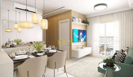 Apartamento Novo com 3 Quartos sendo 1 suíte à venda, 77 m² por R$ 550.000 - Residencial Amarílis - Sorocaba/SP