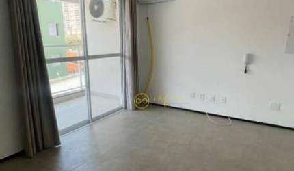 Apartamento Studio com 1 quarto 33 m² - venda por R$ 330.000 ou aluguel por R$ 1.800/mês - Jardim Faculdade - Sorocaba/SP