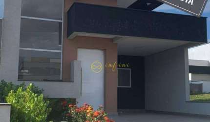 Casa com 3 quartos sendo 1 suíte à venda, 105 m² por R$ 620.000 - Jardim Residencial Villaggio Ipanema I - Sorocaba/SP