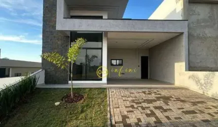 Casa Nova de Condomínio com 3 Quartos, todos Suítes à venda, 145 m² por R$ 900.000 - Condomínio Reserva Ipanema - Jardim Novo Horizonte - Sorocaba/SP