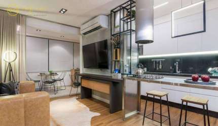 Apartamento Studio com 1 quarto à venda, 45 m² por R$ 496.000 - Condomínio Residencial Biarritz - Sorocaba/SP