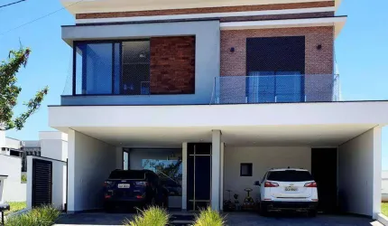 Casa Mobiliada em Condomínio com 4 Quartos, todos Suítes à venda, 347 m² por R$ 2.900.000 - Condomínio Residencial Giverny - Sorocaba/SP