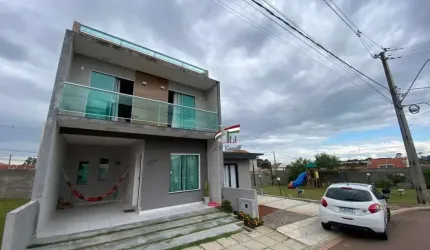 Sobrado para venda em condomínio fechado no Campo do Santana com 136m² - SO355