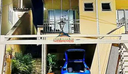 Casa em condomínio fechado com 3 quartos à venda na Rua Gagliari, 225, Jardim Rio das Pedras, Cotia, 195 m2 por R$ 750.000