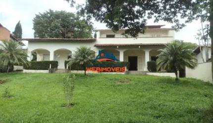 Casa de luxo no condomínio Haras Bela Vista em Vargem Grande Paulista-SP: 7 quartos, 2 suítes, 2 salas, 4 banheiros, 4 vagas, 550m².