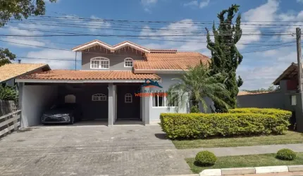 Casa de luxo em condomínio: 4 quartos, 3 suítes, 3 salas, 5 banheiros, 5 vagas - Vargem Grande Paulista-SP, Jardim Haras Bela Vista