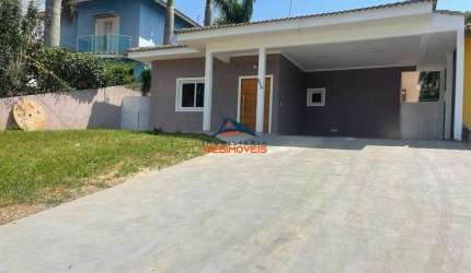 Casa de Luxo em Condomínio Paysage - 3 Quartos, 3 Suítes, 2 Salas, 4 Banheiros, 4 Vagas, 203m² - Vargem Grande Paulista-SP.