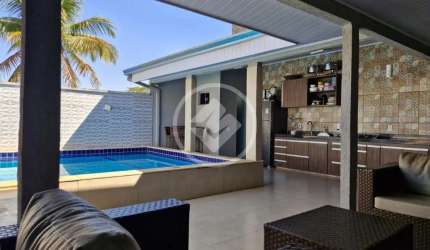 Casa com 3 quartos e área de lazer incrível para você e a família codigo: 102368