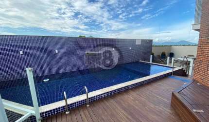 Cobertura 288m² privativos, 3 suítes!
