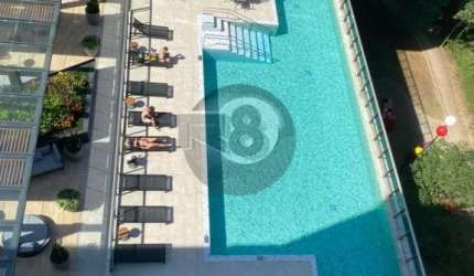 Cobertura plana 2 suítes 2 vagas NOVA