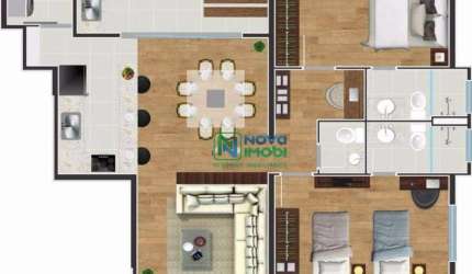 Apartamento Residencial à venda, São Judas, Piracicaba - AP0873.