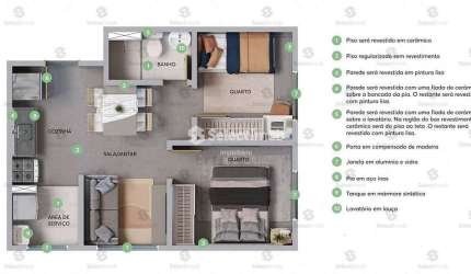 Apartamentos NA PLANTA à venda, Itaquera, São Paulo, SP