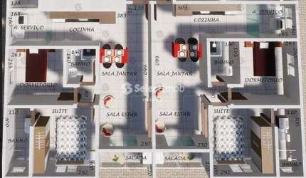 Apartamento NA PLANTA à venda, Jardim Anchieta, Mauá, SP