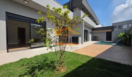 Luxuosa casa em condomínio à venda em Americana-SP, 4 quartos, 4 suítes, 2 salas, 6 banheiros, 4 vagas, 265,01m².