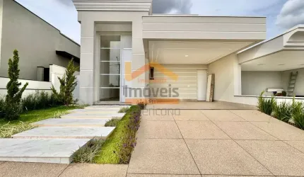 Casa de alto padrão à venda em condomínio no Engenho Velho, Nova Odessa-SP: 3 quartos, 1 suíte, 2 salas, 3 banheiros, 4 vagas, 191m².