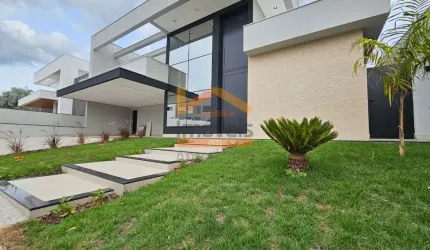 Casa de alto padrão à venda em condomínio de Americana-SP - 4 quartos, 3 suítes e 5 vagas de garagem!