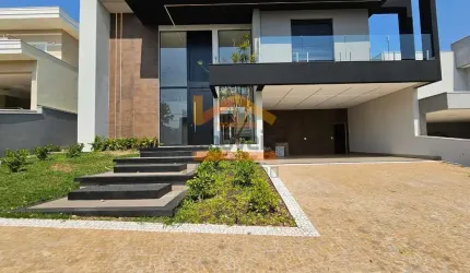 Luxuosa Casa de Condomínio à Venda em Americana-SP, Chácara Letônia: 3 Quartos, 3 Suítes, 5 Banheiros, 330m².
