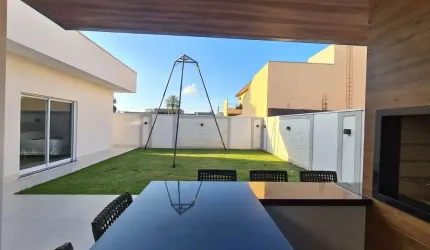 Casa de alto padrão à venda em condomínio no Loteamento Residencial Jardim Villagio, Americana-SP: 3 quartos, 3 suítes, 2 salas, 4 banheiros, 4 vagas de garagem, 220m².
