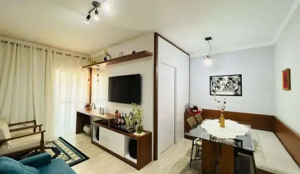 Apartamento à venda em Americana-SP, Vila Branca: 3 quartos, 1 suíte, 1 sala, 2 banheiros, 1 vaga de garagem, 70m². Venha conferir!