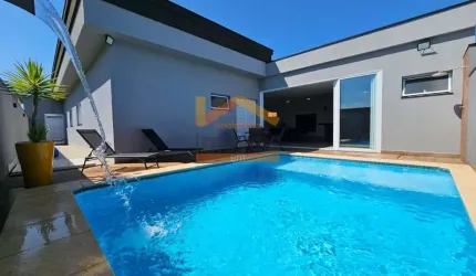 Casa de Luxo em Condomínio à Venda em Americana-SP, Fazenda Santa Lúcia  3 Quartos, 1 Suíte, 3 Salas, 3 Banheiros, 4 Vagas  260m².